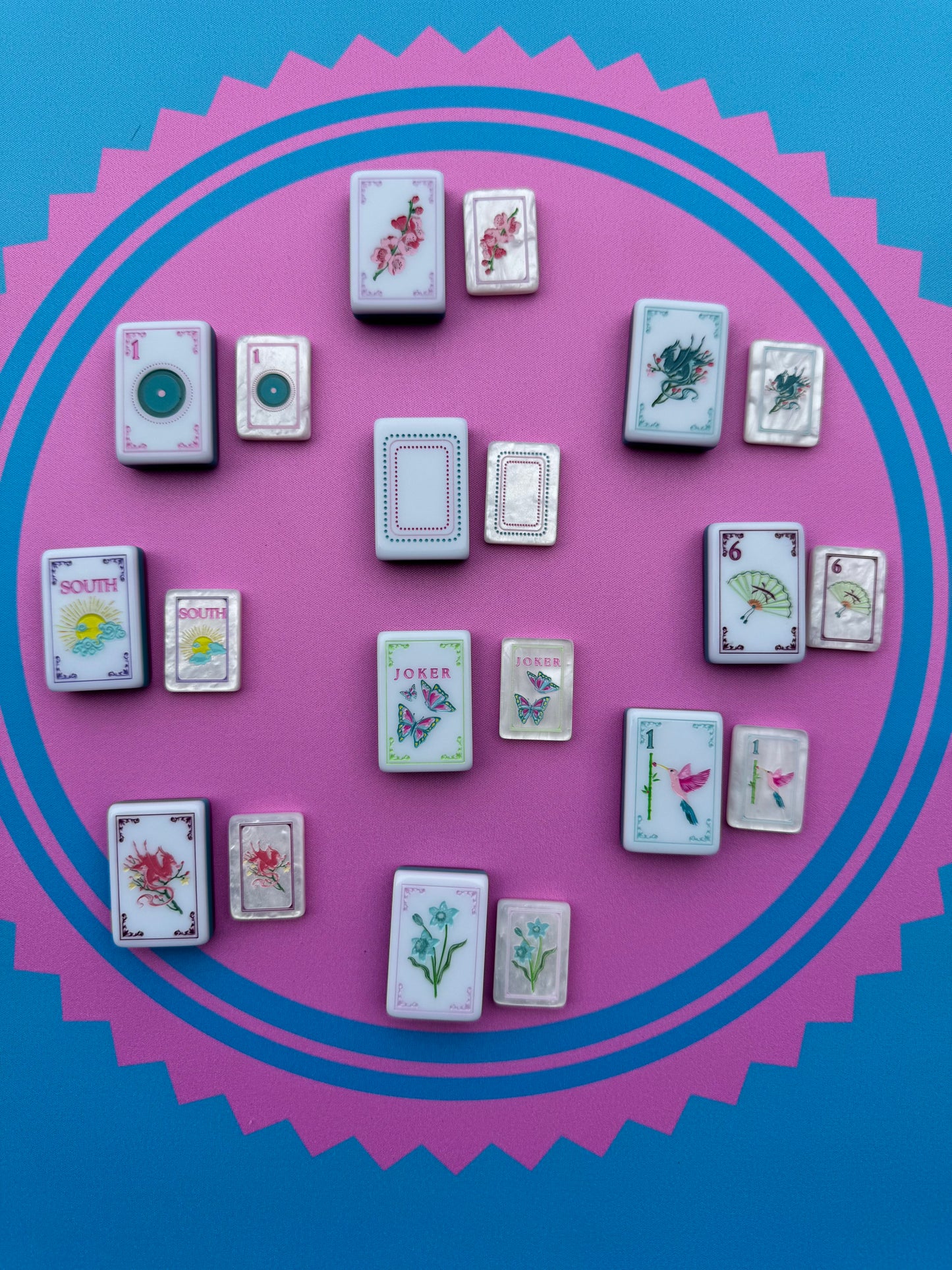 **PRE-ORDER** White Pearl Travel Tiles - Radiant Mood Collection (Estimated delivery late September)