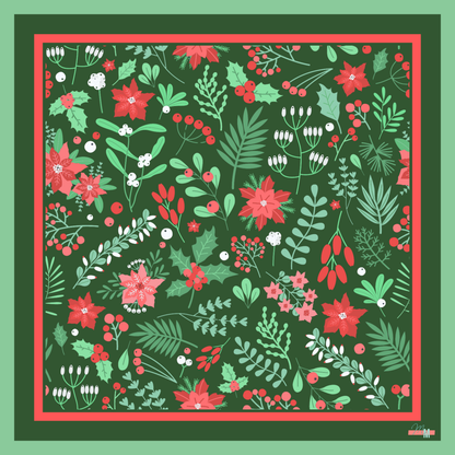 **PRE-ORDER** Holly Berry Mat (Estimated Delivery Mid July)