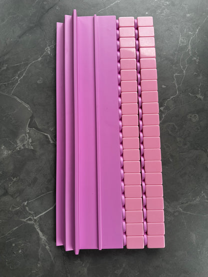 Double Wooden Mahjong Racks (Set of Racks and 4 Pushers)