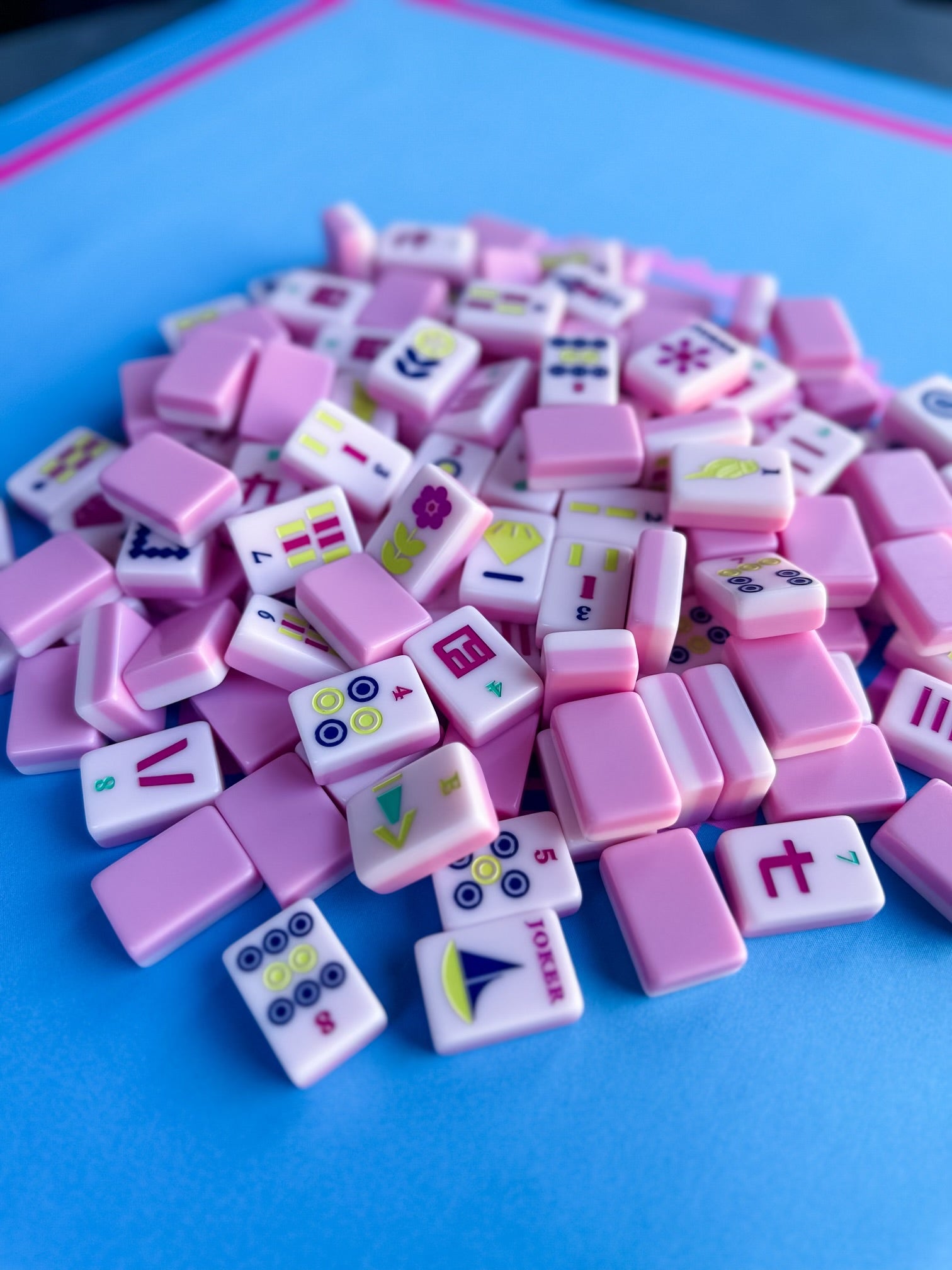 Mahj Mood Ballerina Pink Tiles 4