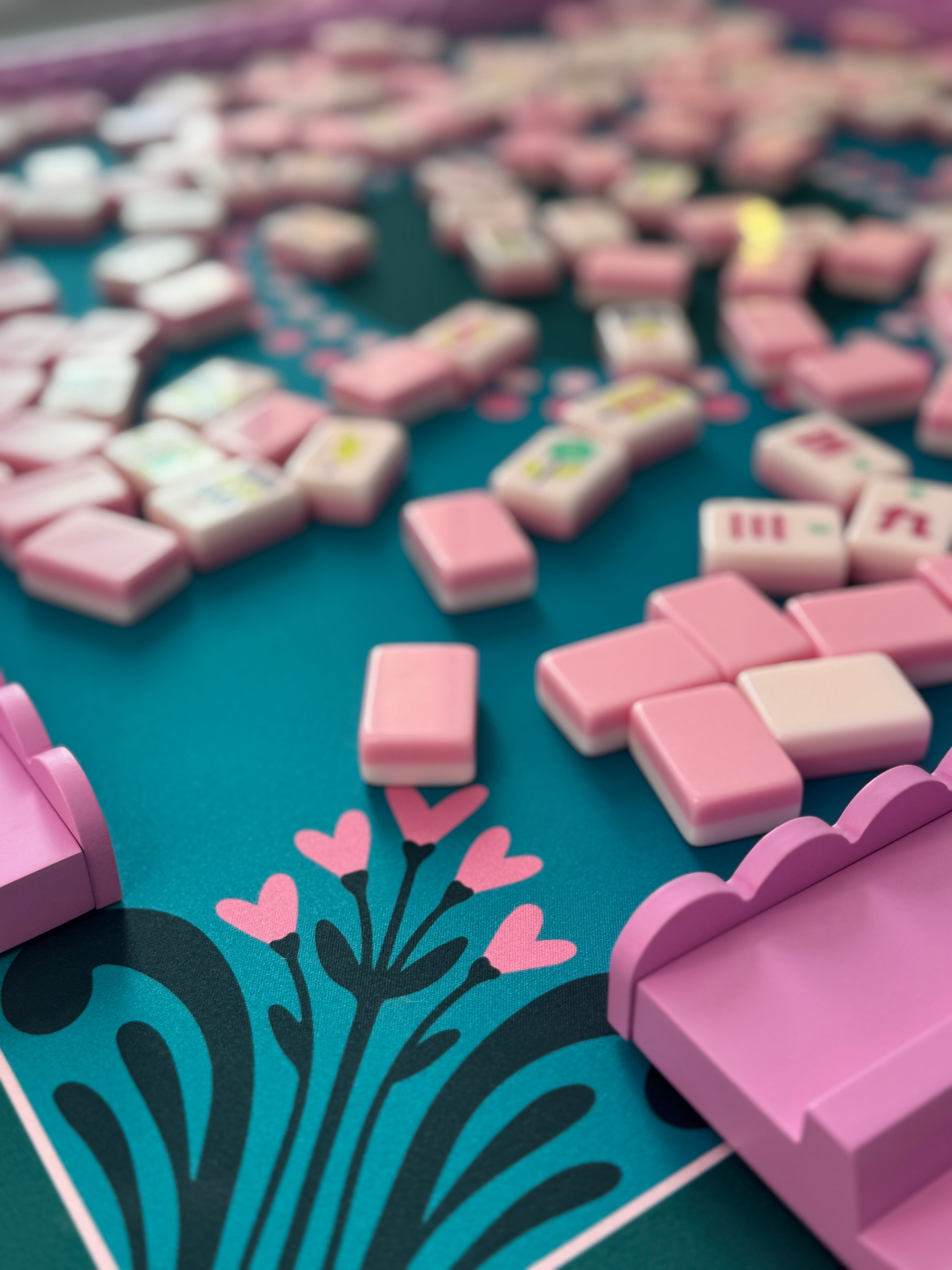 Mahj Mood Teal Me You Love Me Mat 4