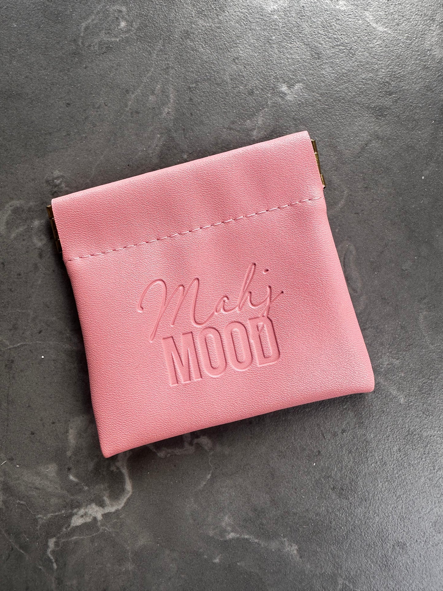 Mahj Mood Dice Pouch- PINK