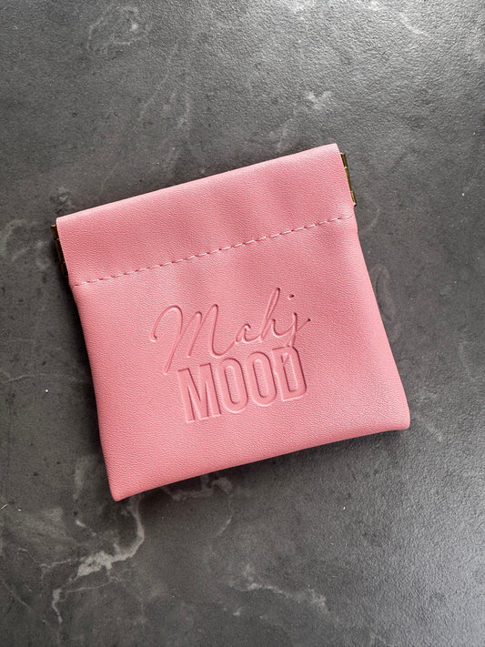 Mahj Mood Dice Pouch- PINK