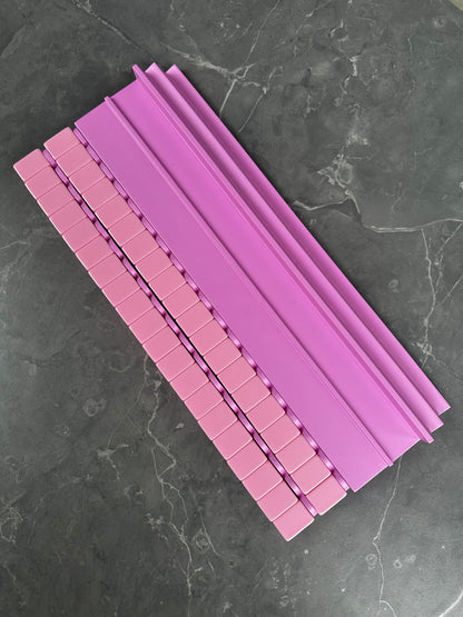 Double Wooden Mahjong Racks (Set of Racks and 4 Pushers)