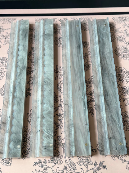 Luxe Racks: Grey Marble Acrylic (4)