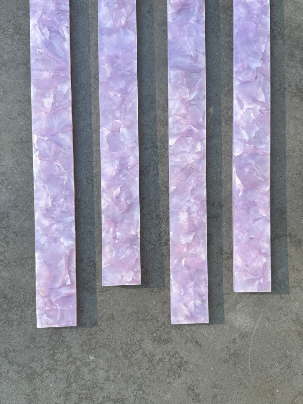 Mahj Mood Pink Pearl Acrylic Pusher Add Ons (4)