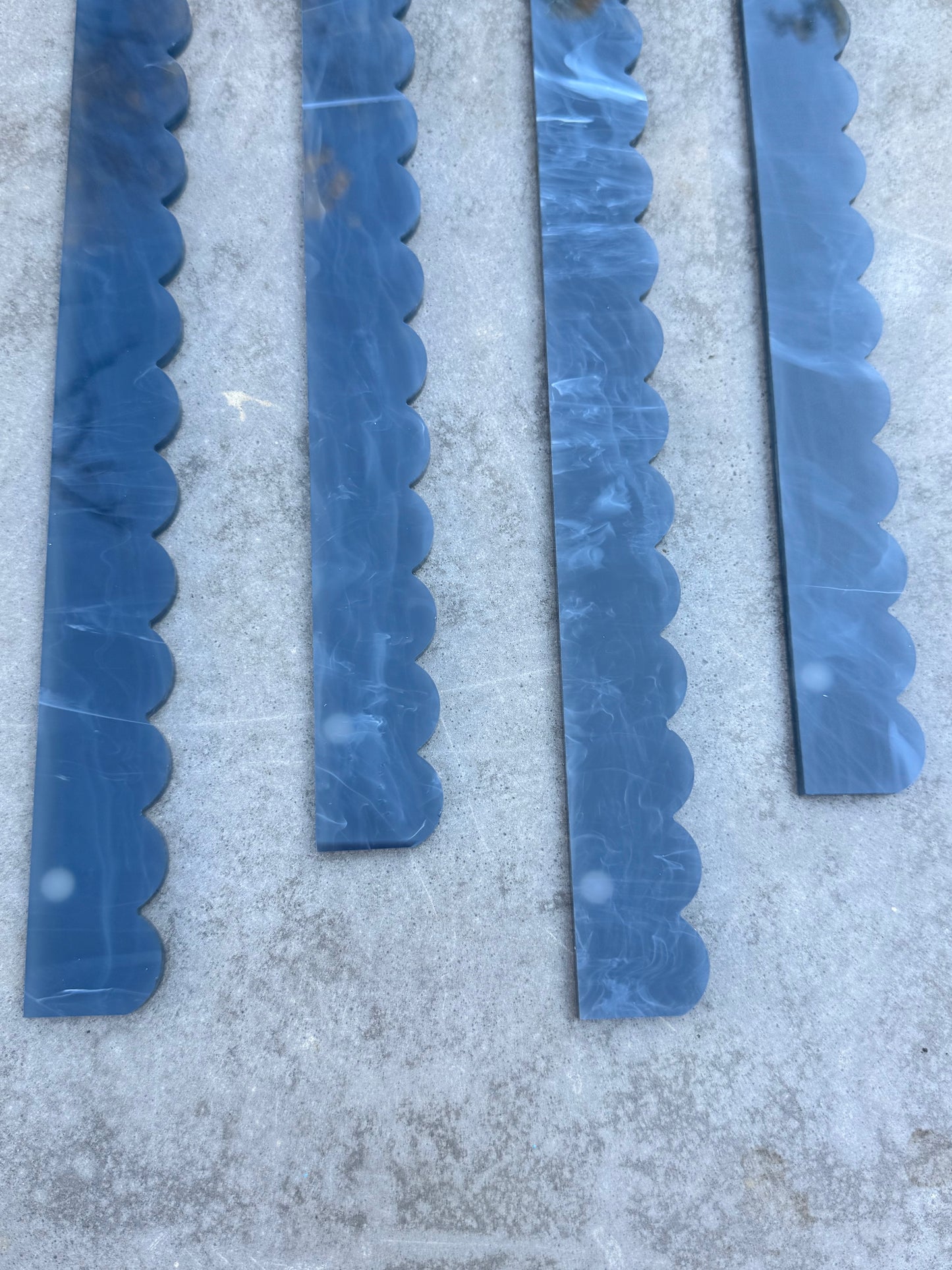 Blue Agate Acrylic Pusher Add Ons (4)