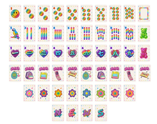 **PRE-ORDER** 90s Tile Set (Estimated Delivery late November)